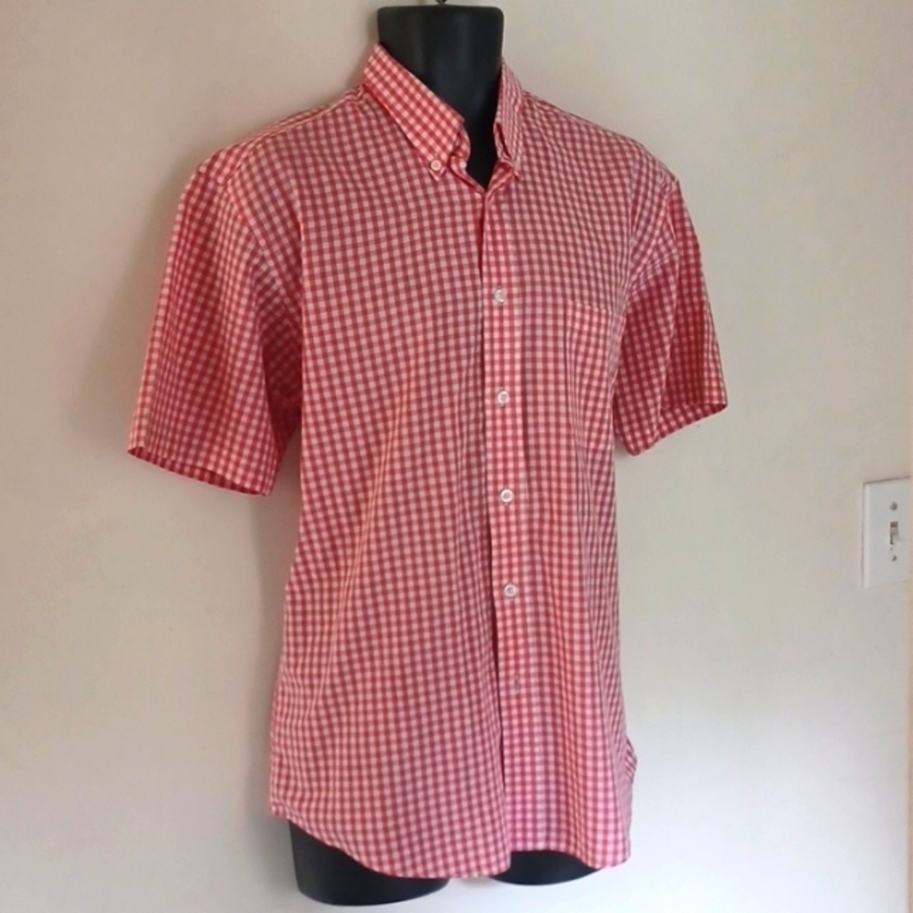 NICOLE MILLER New York Pink and White Shirt, L - Picture 4 of 7